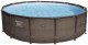 Basen stelażowy 366x100 Steel Pro Max Rattan Bestway 16609 stelaż + niecka 1