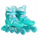 Rolki Nils Extreme NA13102 rekreacyjne regulowane turkusowe r. 26-29 4
