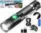 ALUMINIOWA LATARKA TAKTYCZNA LED 2000LM CRE518 USB AKUMULATOR ZOOM WOJSKOWA 10
