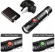 ALUMINIOWA LATARKA TAKTYCZNA LED 2000LM CRE518 USB AKUMULATOR ZOOM WOJSKOWA 4