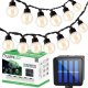Girlanda solarna ogrodowa GLADI 2 20LED G40 7,5 m LUMILED 1