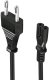 Kabel zasilający CEE 7/16 - IEC 320 C7 230V 1,5m VA0139 Vayox 1