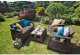 Zestaw mebli ogrodowych Bahamas lounge set brąz 230683 KETER 3