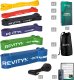 Revity Gumy do ćwiczeń oporowe Power Bands zestaw 6 sztuk 3-79 kg 8
