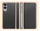 ETUI Z KLAPKĄ DO SAMSUNG GALAXY S25 EDGE CZARNE ZAMYKANE MAGNETYCZNE KABURA 6