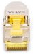 DIGIT Wtyk modularny RJ45 kat.6A, PoE++, 10GbE, ekranowany, metalowy, beznarzędziowy, AWG 27-22,linka/drut 3