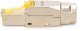 DIGIT Wtyk modularny RJ45 kat.6A, PoE++, 10GbE, ekranowany, metalowy, beznarzędziowy, AWG 27-22,linka/drut 5