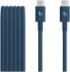 Kabel USB Apple USB-C - USB-C 1.5 m Granatowy (MDGE4ZM/A) 1
