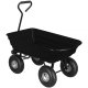 Springos Wózek ogrodowy transportowy metalowy 250kg (czarny Uniwersalny) 12