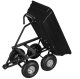 Springos Wózek ogrodowy transportowy metalowy 250kg (czarny Uniwersalny) 9