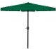 Springos Parasol ogrodowy składany 410 cm duży na balkon zielony UNIWERSALNY 1