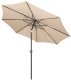 Springos Parasol ogrodowy z regulacją kąta pochylenia 300 cm duży na balkon, taras beżowy UNIWERSALNY 11