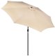 Springos Parasol ogrodowy z regulacją kąta pochylenia 300 cm duży na balkon, taras beżowy UNIWERSALNY 10