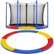 Osłona na sprężyny z siatką do trampoliny wewnętrzną 10FT 300/305/312 cm multikolor UNIWERSALNY 1