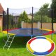 Osłona na sprężyny z siatką do trampoliny wewnętrzną 10FT 300/305/312 cm multikolor UNIWERSALNY 14