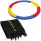 Osłona na sprężyny z siatką do trampoliny wewnętrzną 10FT 300/305/312 cm multikolor UNIWERSALNY 15