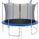 Osłona na sprężyny z siatką do trampoliny wewnętrzną 10FT 300/305/312 cm multikolor UNIWERSALNY 6