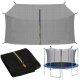 Osłona na sprężyny z siatką do trampoliny wewnętrzną 10FT 300/305/312 cm multikolor UNIWERSALNY 7