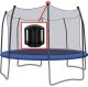 Grzybki do trampoliny 6 szt. do mocowania na słupki czarne UNIWERSALNY 4