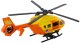 Helikopter Ratunkowy Hak Nosze Światła Dźwięki Pomarańczowy 1:12 LEAN Toys 2