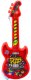 Gitara Elektryczna Dla Dzieci Melodie Gama Solmizacyjna Czerwona LEAN TOYS 2