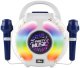 Zestaw Karaoke Dwa Mikrofony Głośnik Bluetooth MP3 Nagrywanie LED LEAN Toys 4