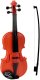 Skrzypce Instrument Dla Dzieci Smyczek Jasny Brązowy LEAN Toys 2