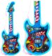 Gitara Elektryczna Dla Dzieci Melodie Gama Solmizacyjna Niebieski LEAN Toys 1
