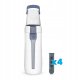 Butelka filtrująca Dafi SOLID 0,7 l jeansowa z 4 filtrami 1