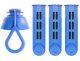 Butelka filtrująca Dafi SOLID 0,7 l szafirowa z 4 filtrami 15