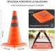 Składane Pachołki Drogowe 4 Sztuki 45 cm 6