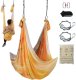 Zestaw Hamak do Aerial Yoga Złoty Gradient 1
