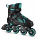 Rolki Nils Extreme NH382 rekreacyjne regulowane czarno-niebieskie r. 36-39 1