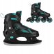 Rolki Nils Extreme NH382 rekreacyjne regulowane czarno-niebieskie r. 40-43 1