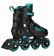 Rolki Nils Extreme NH382 rekreacyjne regulowane czarno-niebieskie r. 40-43 4