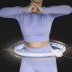 HMS ZESTAW HULA HOP MAGNETYCZNY BLUE HHM15 Z LICZNIKIEM HMS + PAS BR163 BLACK PLUS SIZE 7