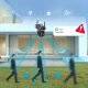 Podwójna Kamera WIFI IP Zewnętrzna Obrotowa 8MPX Detekcja Funkcje AI AUDIO [S-I] 7