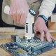 WKRĘTAK ELEKTRYCZNY PISTOLET DO KLEJU MINI SZLIFIERKA FREZARKA ZESTAW 3w1 12
