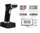 Bezprzewodowy czytnik skaner kodów 1D/2D (QR) YHD-6800DW 2.4GHz + stacja 1