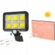 LAMPA SOLARNA LED CZUJNIK RUCHU ZMIERZCHU ZEWNĘTRZNA HALOGEN OGRODOWA PILOT 6