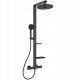 SHOWER SET ALU+ BLACK MATT 1