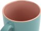 Kubek ceramiczny 400 ml niebiesko-różowy 4