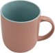 Kubek ceramiczny 400 ml różowo-niebieski 1