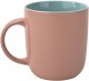 Kubek ceramiczny 400 ml różowo-niebieski 2