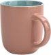 Kubek ceramiczny 400 ml różowo-niebieski 3