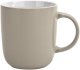 Kubek ceramiczny 400 ml beżowo-biały 1