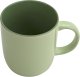 Kubek ceramiczny 400 ml jasno zielony-ciemno zielony 3