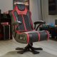 X Rocker Evora 2.1 Wireless Gaming Sessel schwarz-rot 1