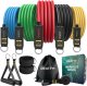 Revity Gumy do ćwiczeń oporowe Workout Bands Pro 5 szt. 10-100 kg + Akcesoria 6 szt. 1