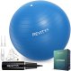Revity Piłka gimnastyczna do ćwiczeń rehabilitacyjna do treningu fitness 65 cm 1